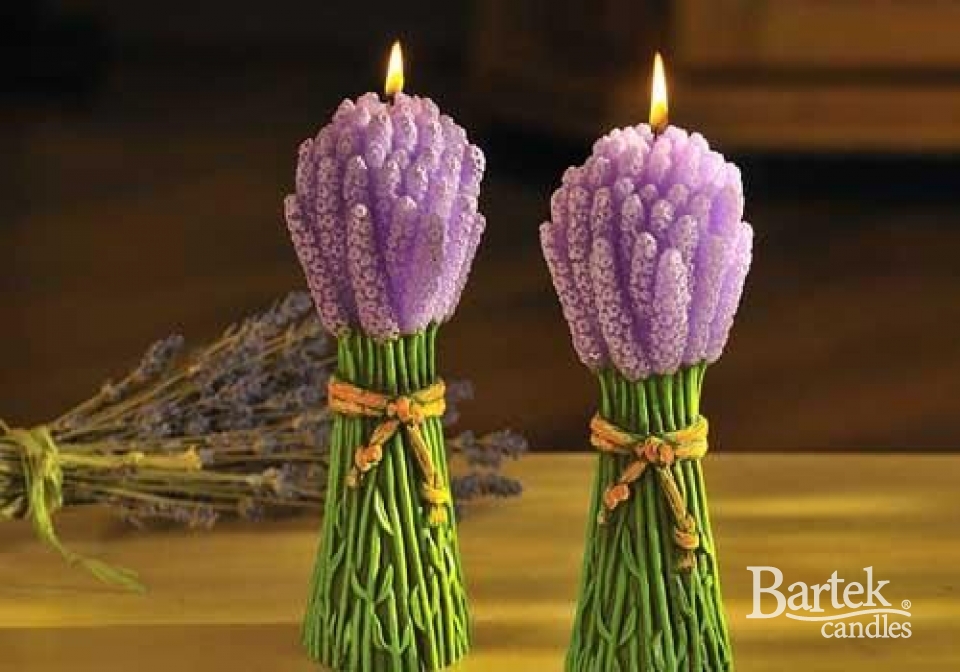 Bartek Candles Aromatic Lavender Scented Candle